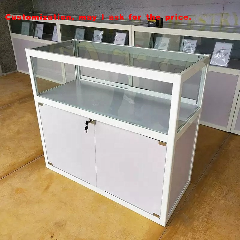 Jewelry And Watches Stores - custom.Glass Jewelry Watch Shop Counter Kiosk
