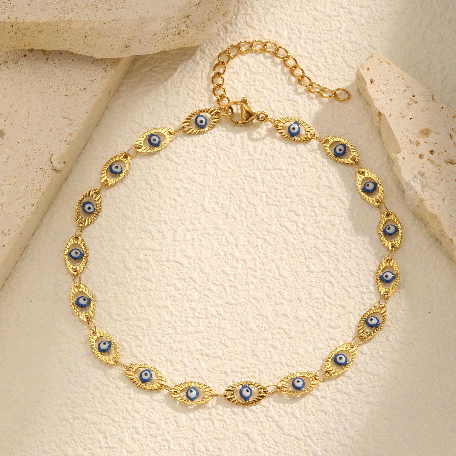 Jc Jewelry & Watches Photos - Evil Eye Anklet Bracelet for Women,