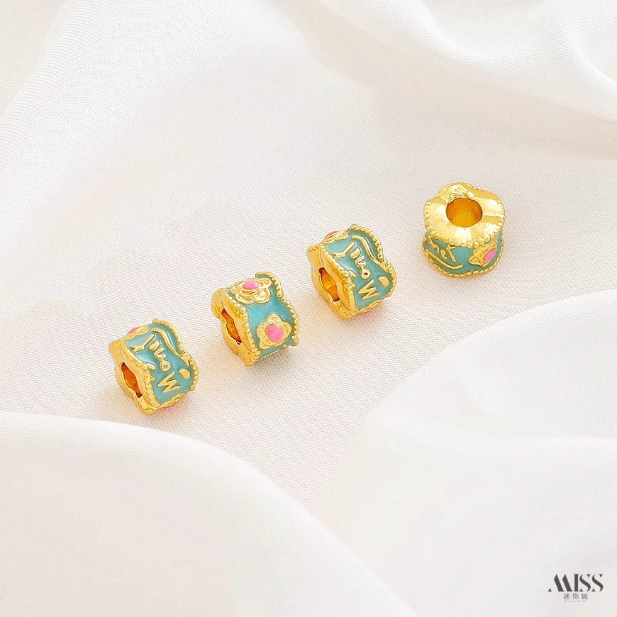 Cloisonne Enamel 18K Gold Plat - Rose Gold Bracelet review and price