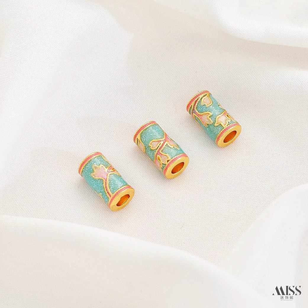 Cloisonne Enamel 18K Gold Plat - Rose Gold Bracelet review and price