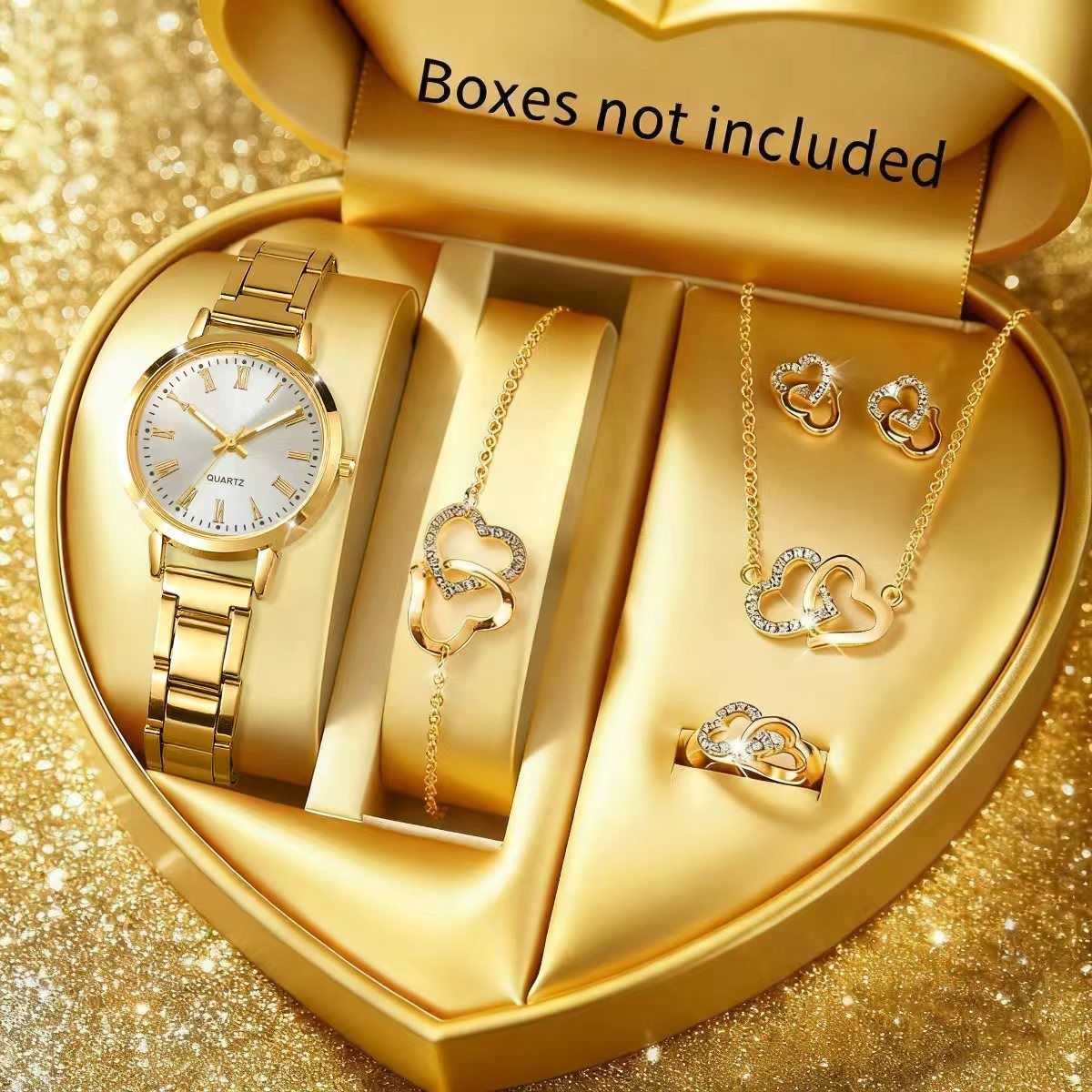 6PCS Fashion Women's Quartz Wa - Jewels On Watches review and price