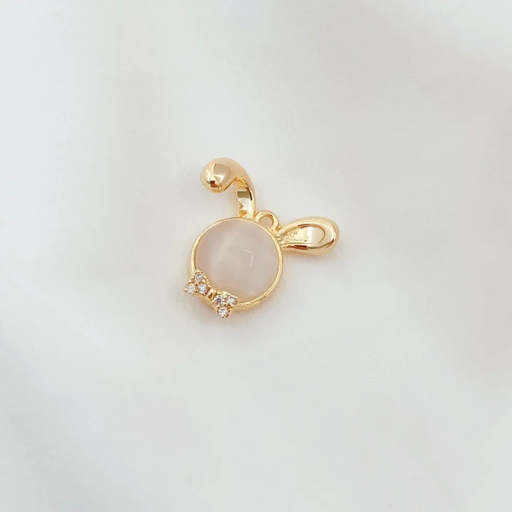14K Gold and Zirconium Jade Pe - Rose Gold Bracelet review and price