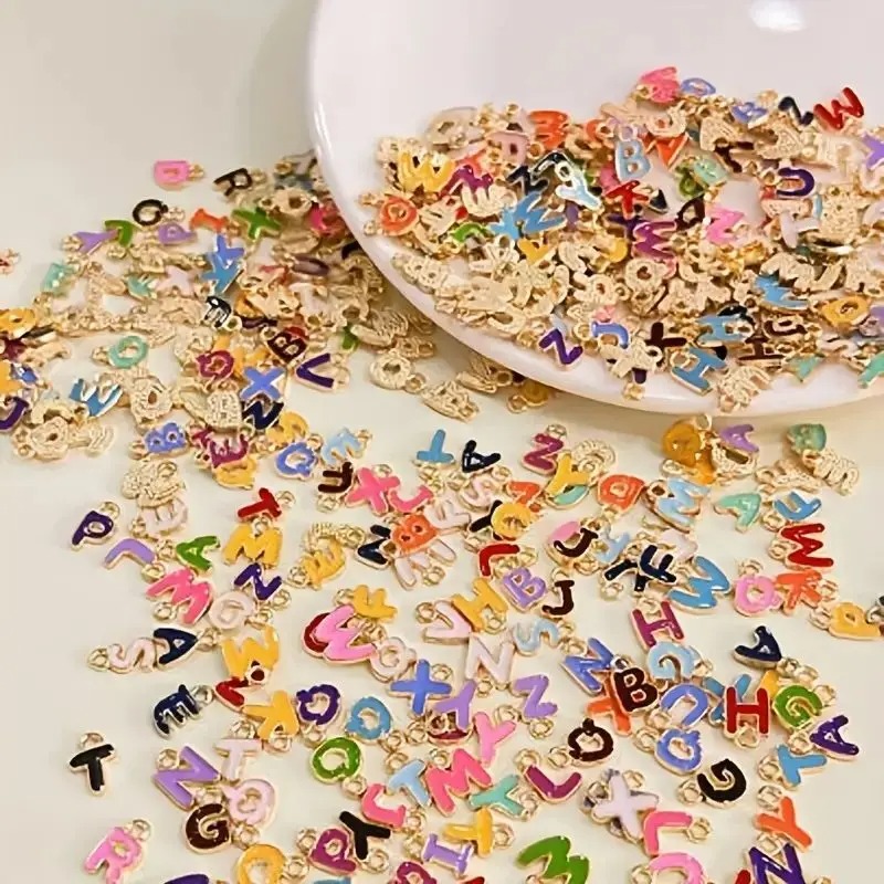 100Pcs Colorful Random Letters - Anklet Foot Chain review and price