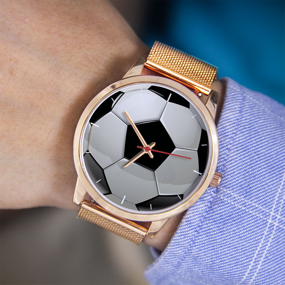 Football Soccer Design Fans Si - Rose Gold Bracelet review and price