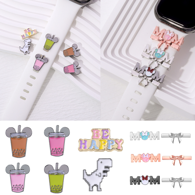 Dinosaur Cartoon Cat Mom Charm - Jewels On Watches review and price