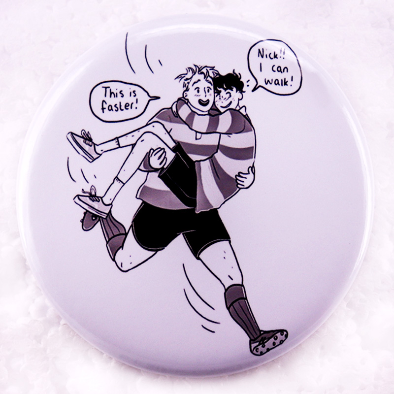Heartstopper Pinback Button Pi - Nick'S Jewelry & Watches Reviews review and price