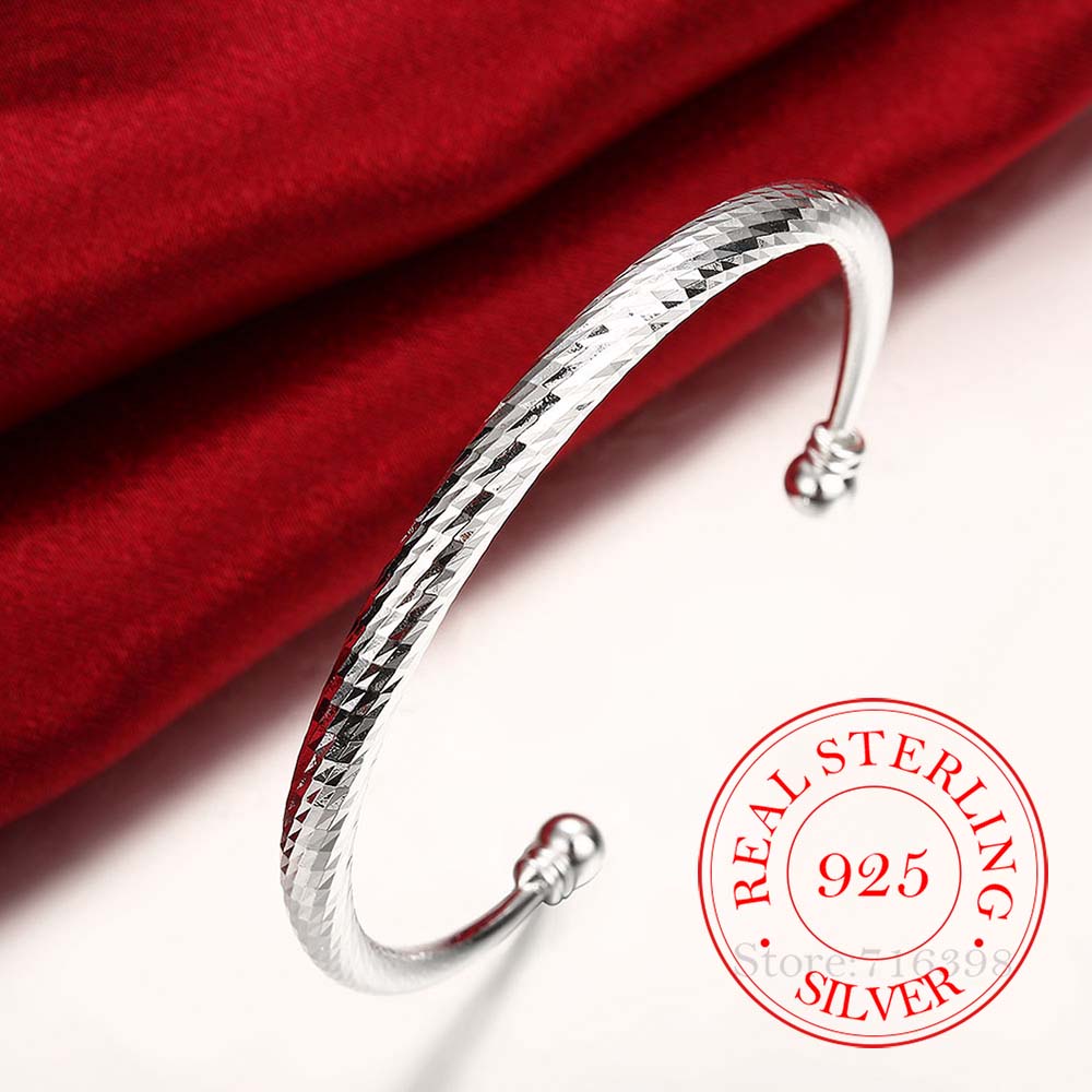 925 Silver Wedding Open Bracel - Nick'S Jewelry & Watches Reviews review and price