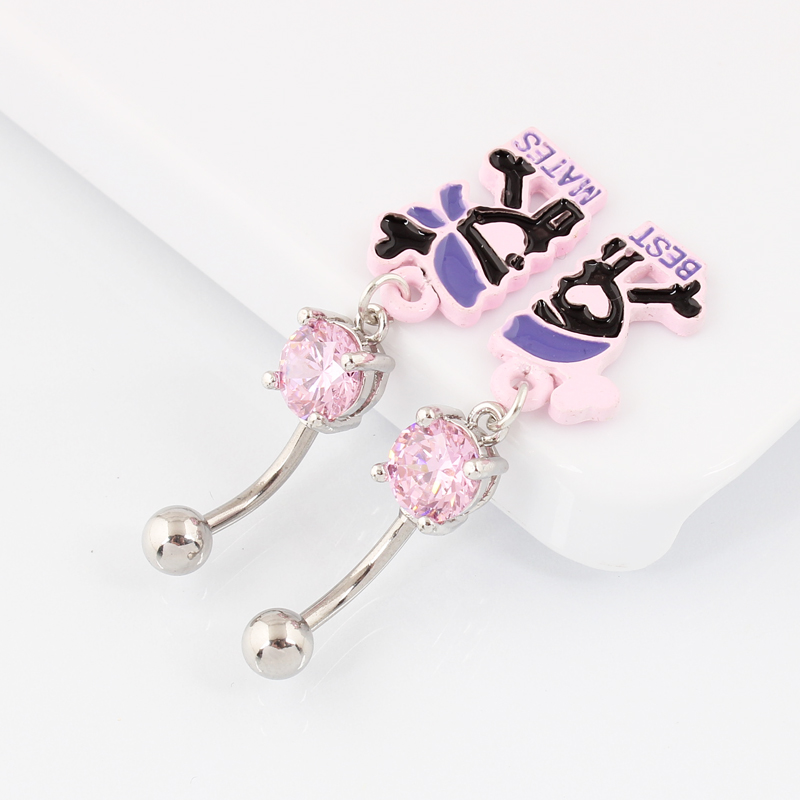 A pair Belly button ring Skull - Nick'S Jewelry & Watches Reviews review and price