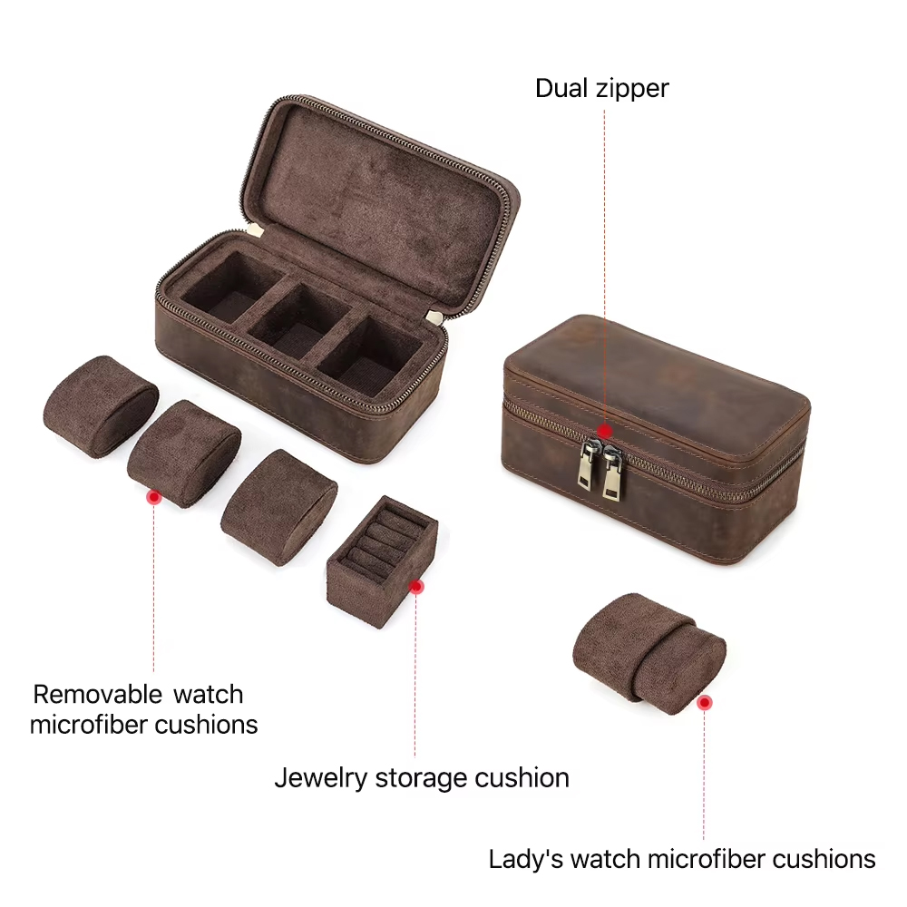 CONTACTS FAMILY 8/10/3/2 Slots - Jewelry And Watches Box review and price