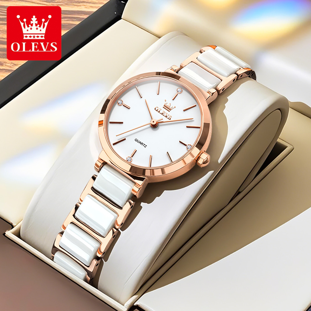 OLEVS Women Watch 5877 Luxury  - Jewelry Bracelet Watches review and price