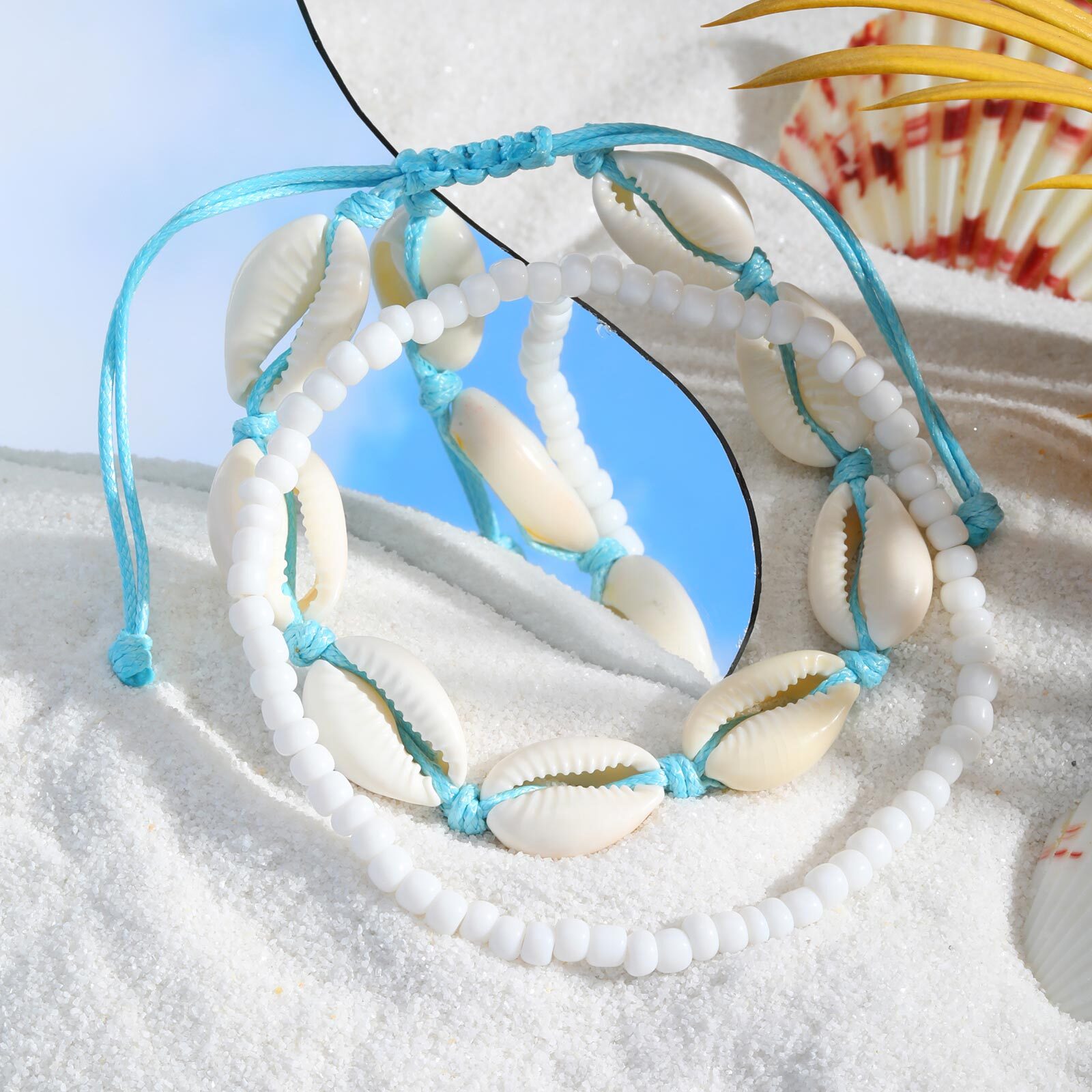 Cowrie Shell Ankle Bracelet fo - Jc Jewelry & Watches Photos review and price