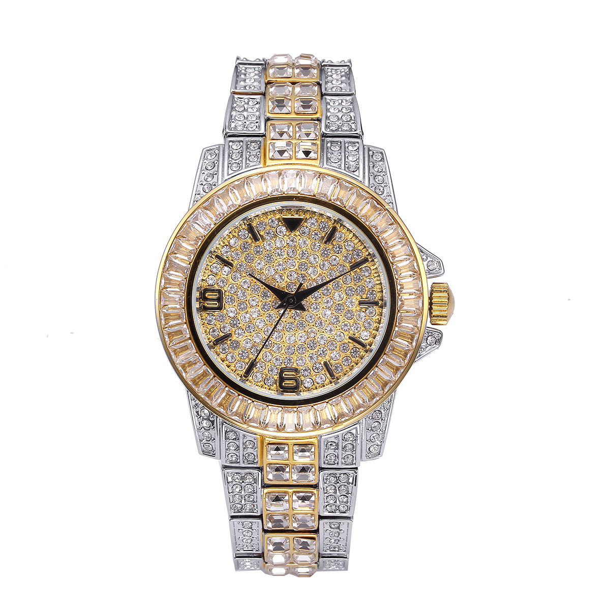Luxury Full Stone Quartz Watch - Jewelry Bracelet Watches review and price