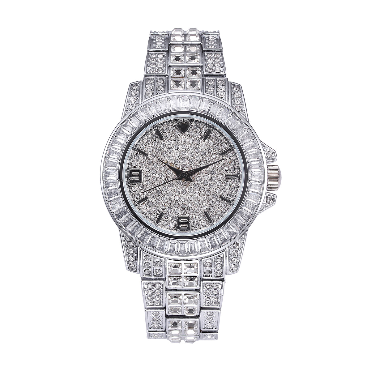 Luxury Full Stone Quartz Watch - Jewelry Bracelet Watches review and price