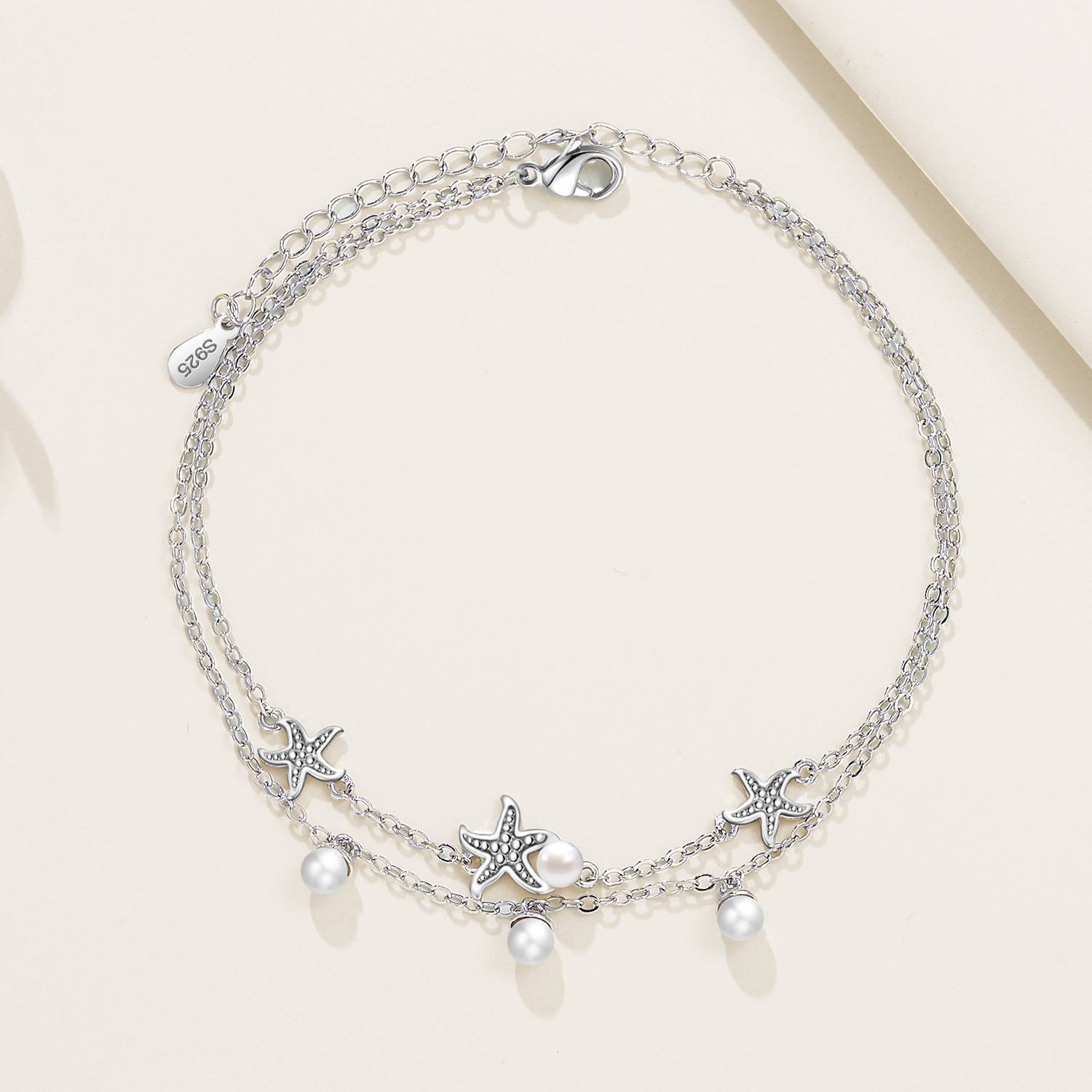 Orstarry S925 Sterling Silver  - Anklet Foot Chain review and price