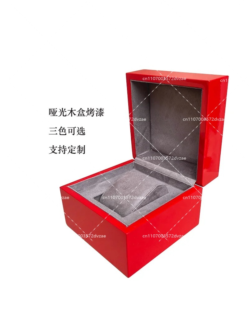 Matte paint watch box, wooden  - Jewelry And Watches Box review and price