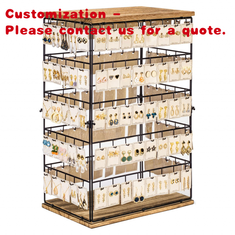 custom.Shelf Rack Wood Metal J - Jewelry And Watches Stores review and price