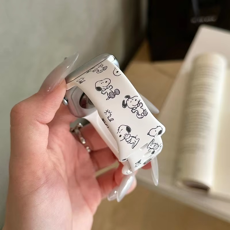 Cartoon Snoopy Watchband Apple - Jewelry Bracelet Watches review and price