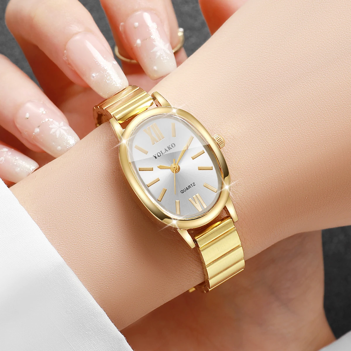 Fashion Irregular Dial Women Q - Jewelry And Watches Box review and price