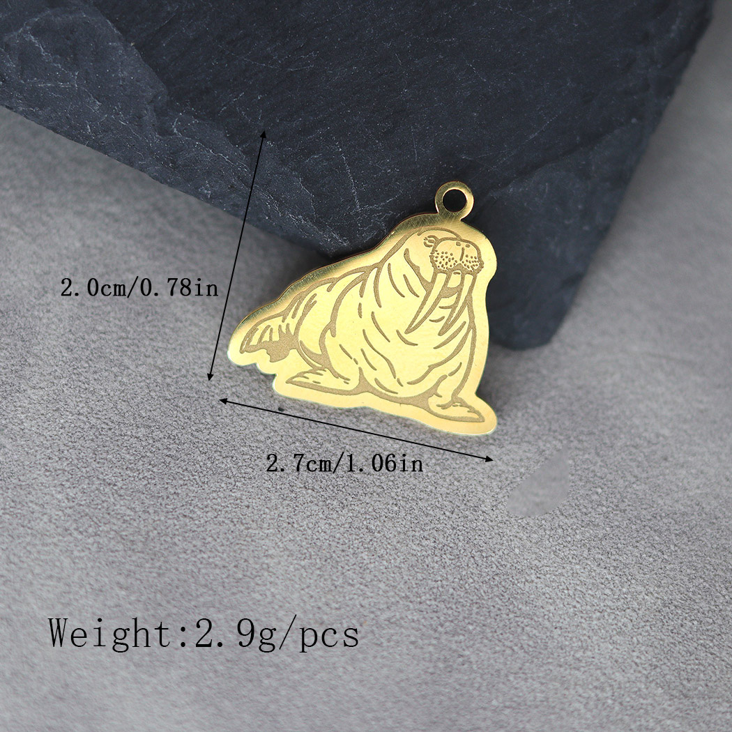 2pcs Cute Chubby Pacific Walru - Pacific Jewelry & Watches Los Angeles review and price