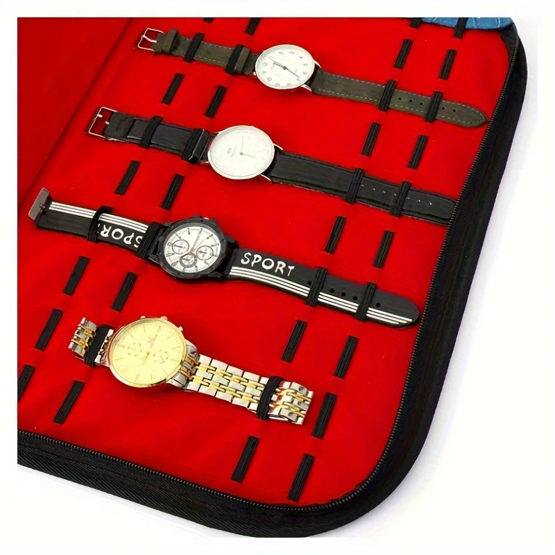 20 Slots Watch Storage Bag Con - Jewelry And Watches Box review and price