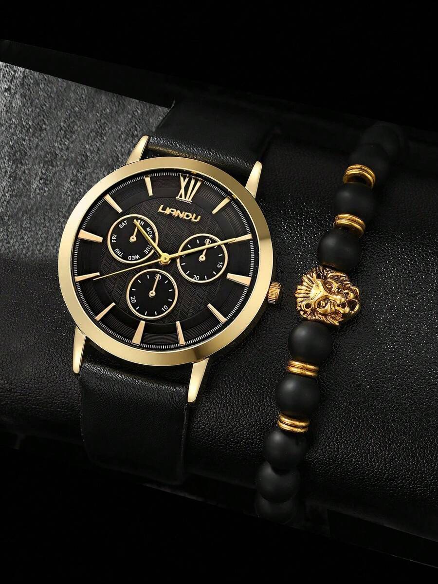 LIANDU LIANDU 1 Set Men's Fash - Jewelry Bracelet Watches review and price
