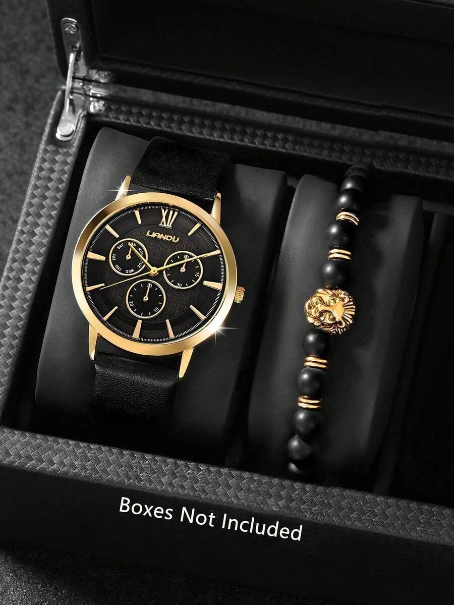 LIANDU LIANDU 1 Set Men's Fash - Jewelry Bracelet Watches review and price