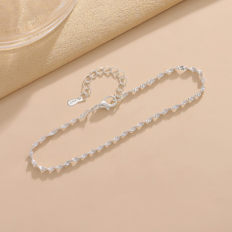925 Sterling Silver Fashion Si - Anklet Foot Chain review and price