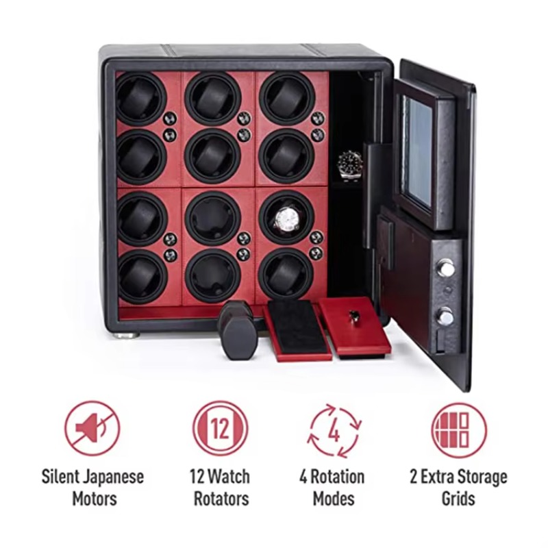 Luxury 12 Automatic Rotors and - Jewelry And Watches Box review and price