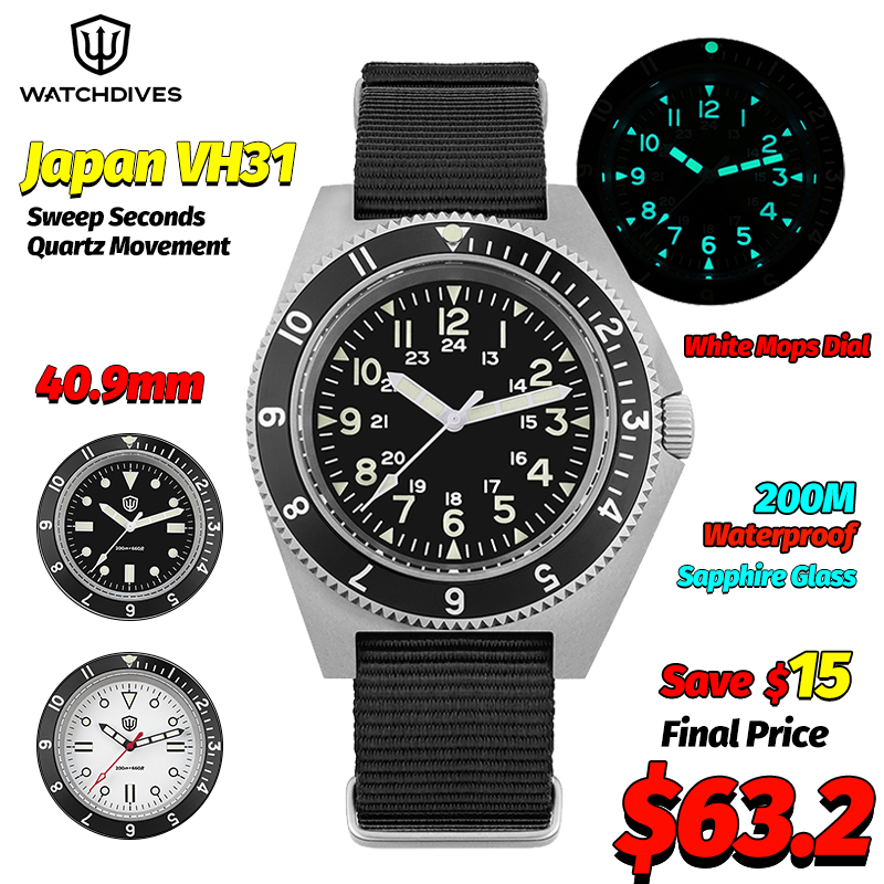 Watchdives WD1972 Quartz Watch - Jewelry And Watches Box review and price