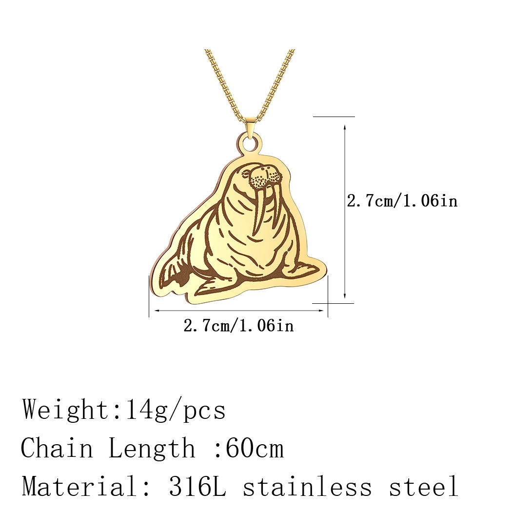 Kinitial Chubby Pacific Walrus - Pacific Jewelry & Watches Los Angeles review and price