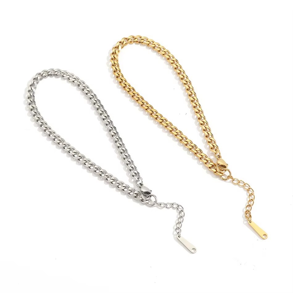 4MM Stainless Steel Simple Cub - Anklet Foot Chain review and price