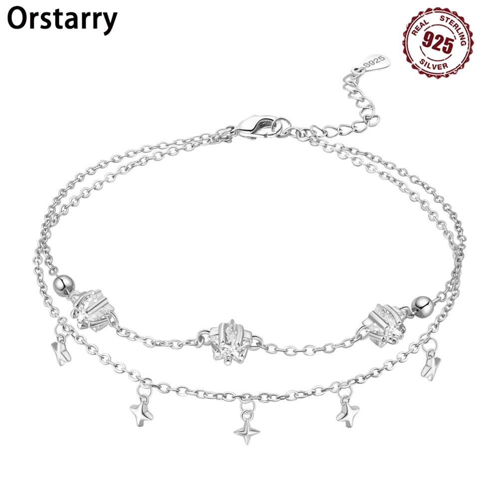 Orstarry S925 Sterling Silver  - Anklet Foot Chain review and price