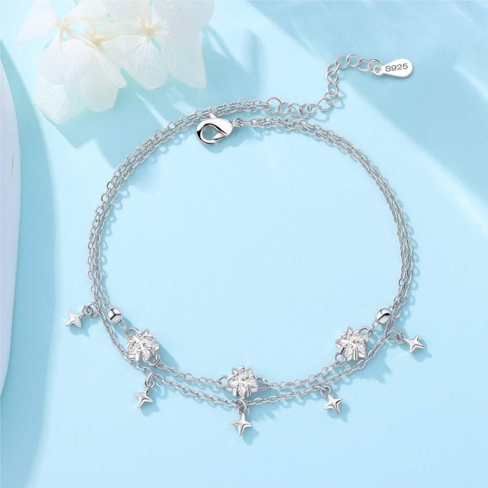 Orstarry S925 Sterling Silver  - Anklet Foot Chain review and price